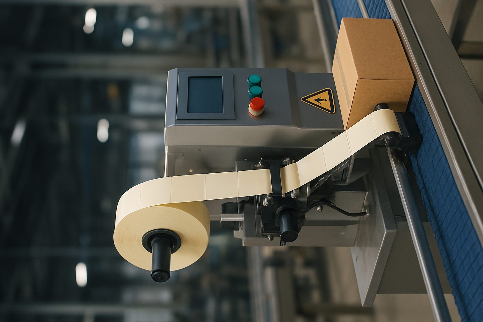 Endüstriyel Etiketleme Makinesi Kontrol Kartı Tasarımı Projemiz