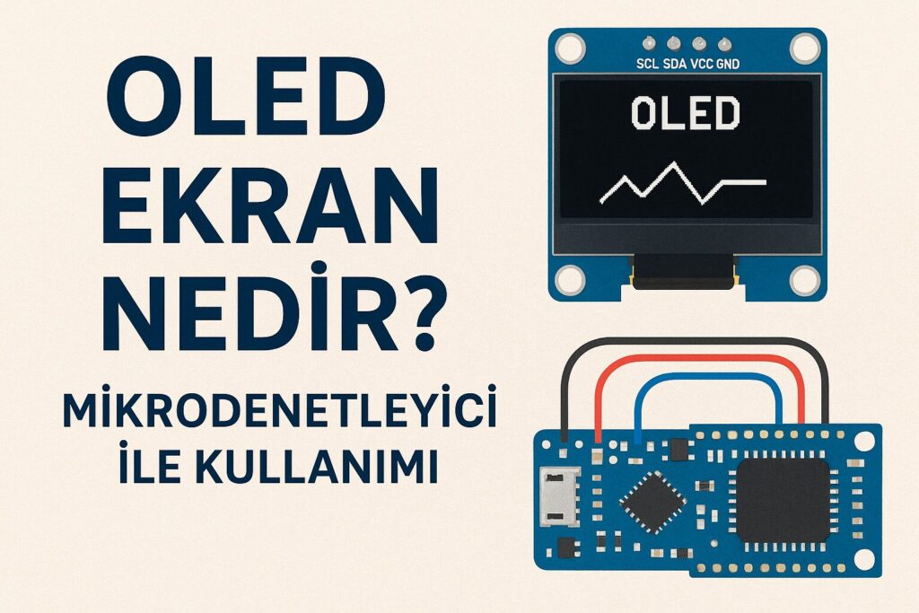 OLED Ekran Nedir? Mikrodenetleyici ile Kullanımı