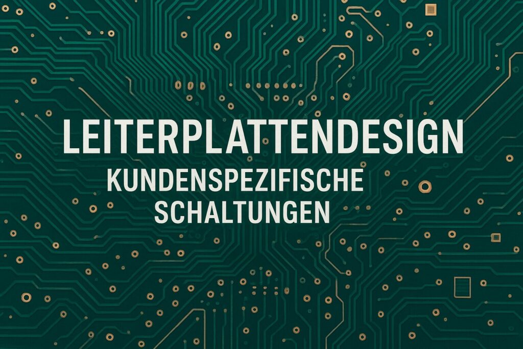 Leiterplattendesign: Kundenspezifische Schaltungen