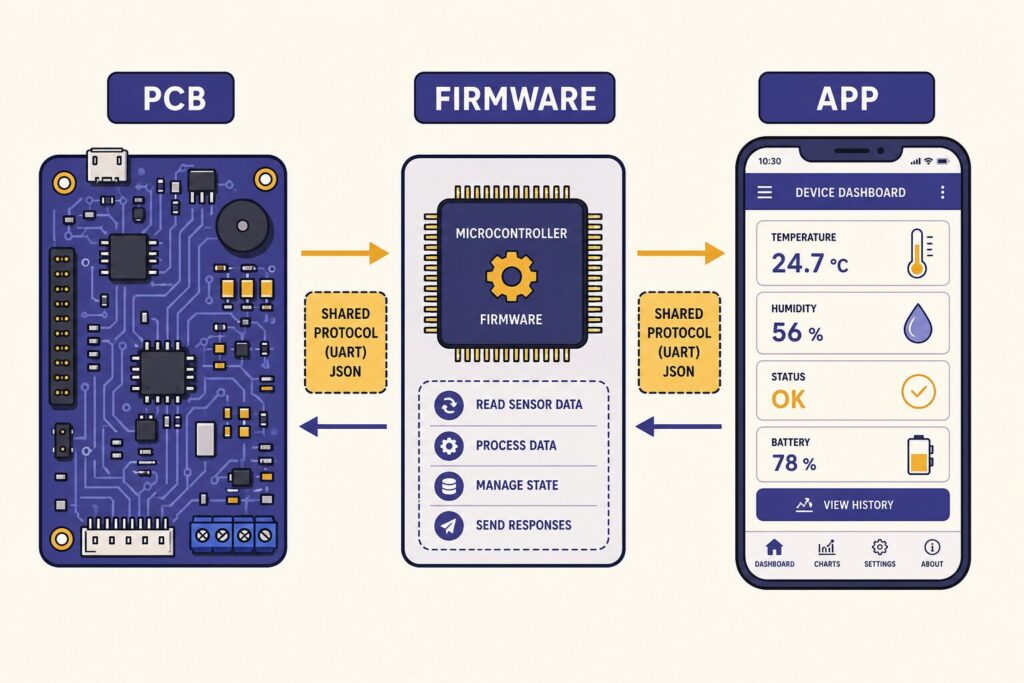 flutter ve esp32 ile uçtan uca ürün geliştirme