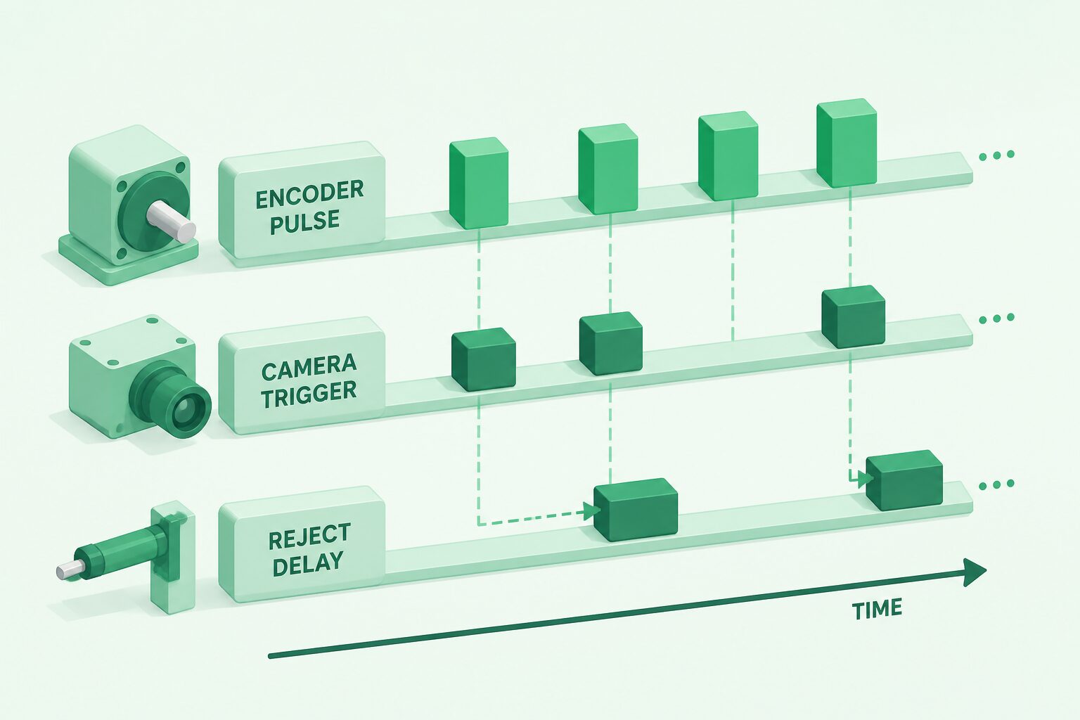 Conveyor Camera Triggering and Encoder