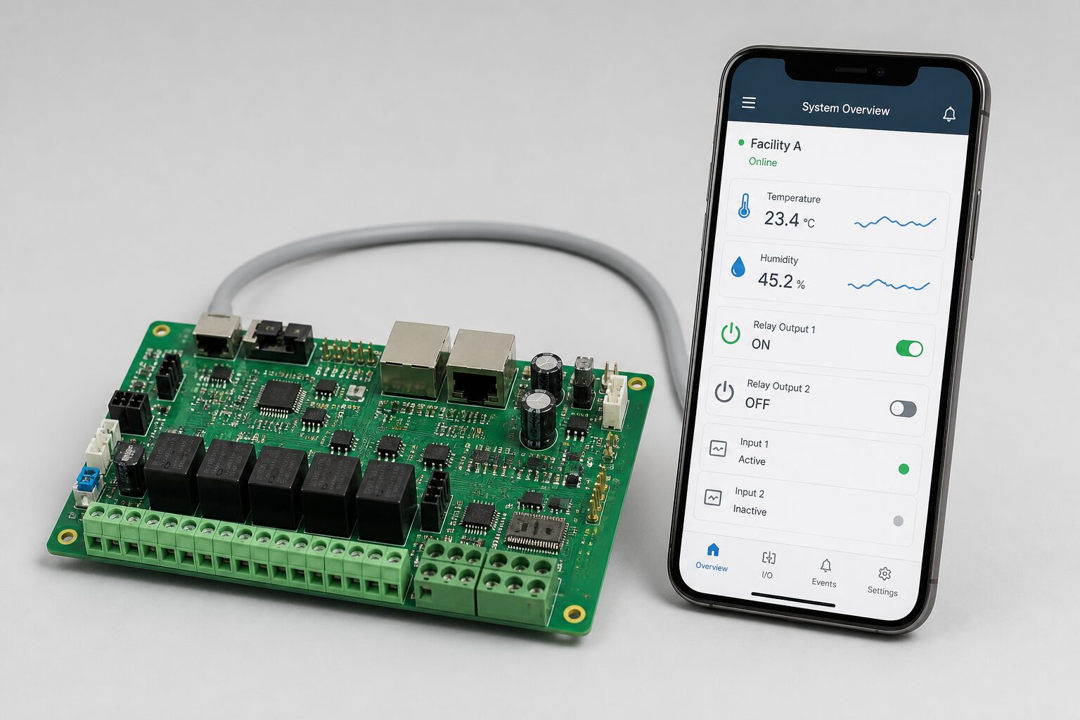 Uçtan Uca: Mobil Uygulama + PCB