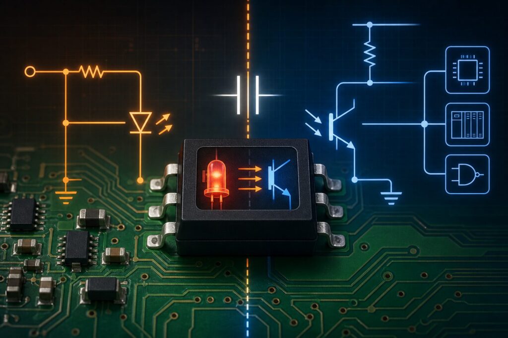 Optokoppler Industrielle Isolierung: Galvanische Trennung auf Embedded-Platinen