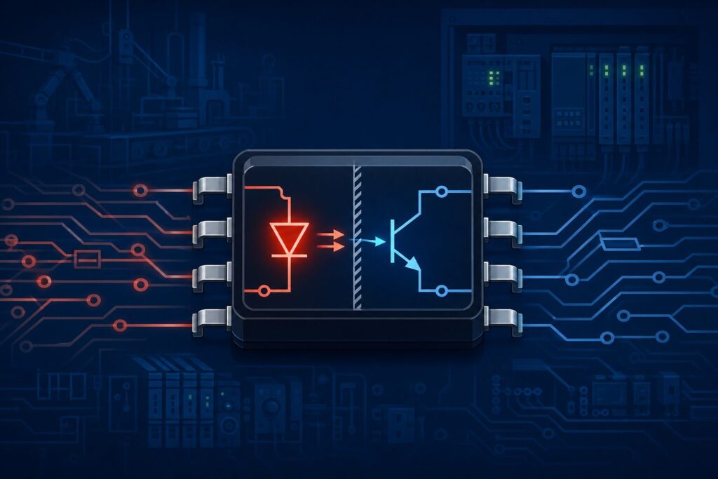 Optokuplör Nedir? Endüstriyel Elektronikte Galvanik İzolasyon
