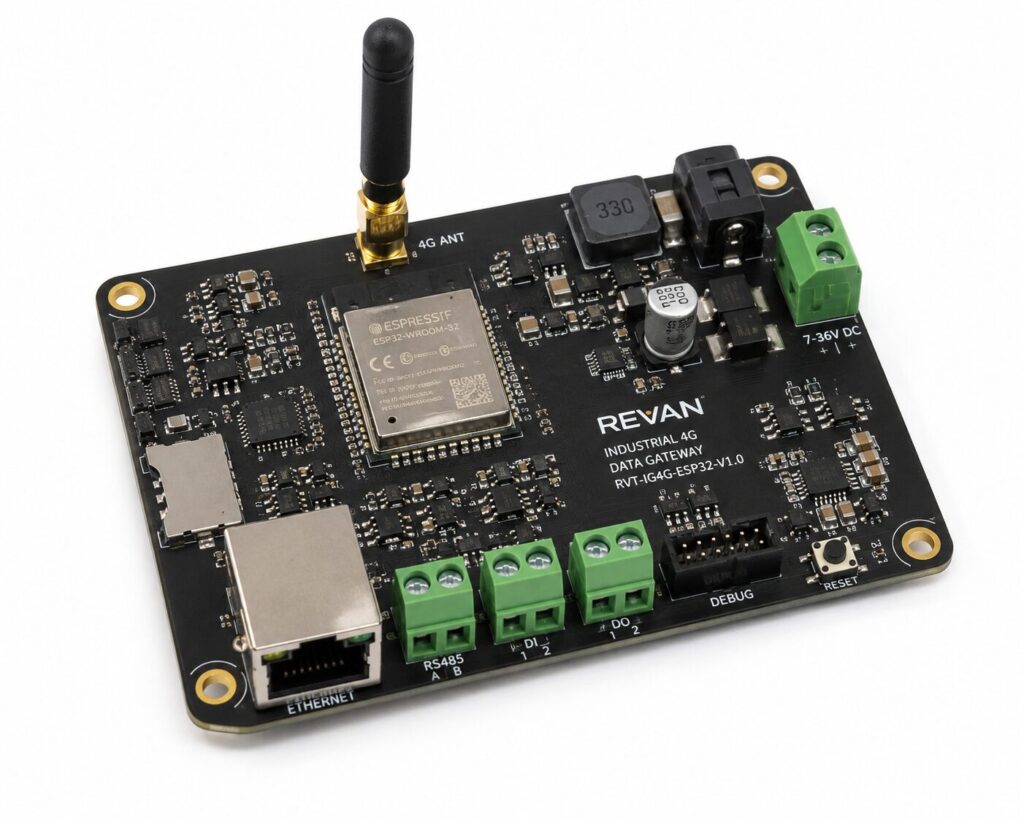Endüstriyel 4G Veri Toplama Gateway (Data Logger)
